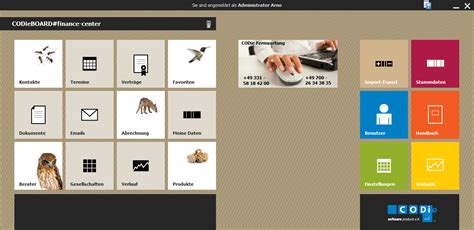 CODie Maklersoftware • Das .